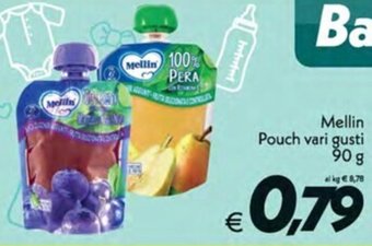 Iper Super Conveniente Mellin Pouch vari gusti 90 g offerta