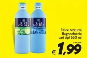 Iper Super Conveniente Felce Azzurra Bagnodoccia vari tipi 650 ml offerta