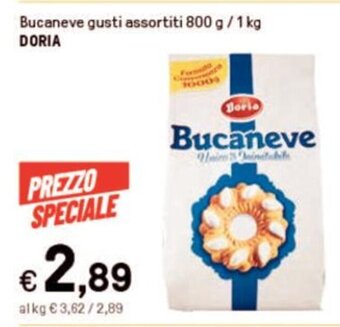 Iper La Grande Bucaneve gusti assortiti 800 g / 1 kg DORIA offerta
