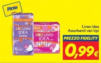 Iper Super Conveniente Lines Idea Assorbenti vari tipi offerta