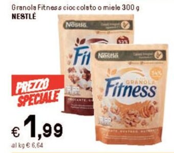 Iper La Grande Granola Fitness cioccolato o miele 300 g NESTLÉ offerta