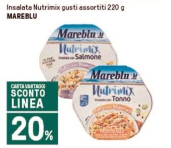 Iper La Grande Insalata Nutrimix gusti assortiti 220 g MAREBLU offerta