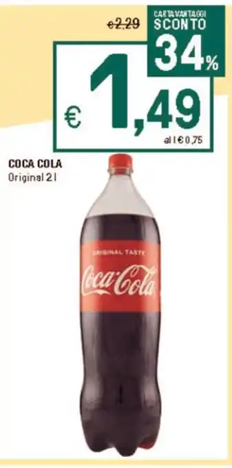 Iper La Grande COCA COLA Original 2l offerta