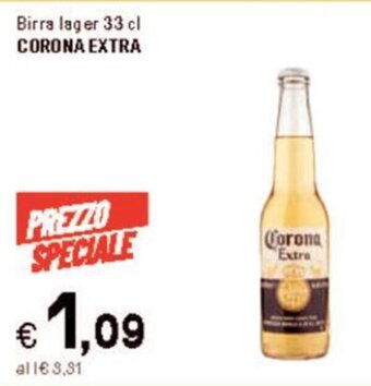Iper La Grande Birra lager 33 cl CORONA EXTRA offerta
