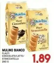 Gran Risparmio Mulino Bianco Flauti Stracciatella 280 G(ml) offerta