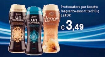 Iper La Grande Profumatore per bucato fragranze assortite 210 g LENOR offerta