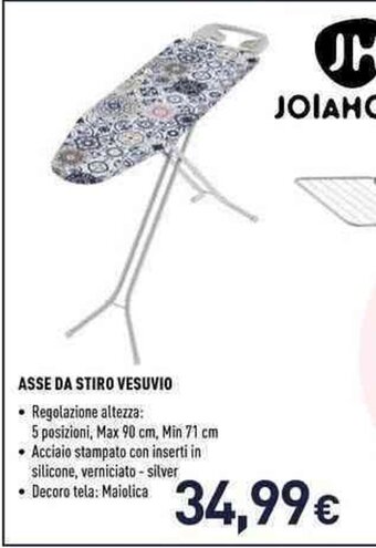 Unieuro JOIAHOME ASSE DA STIRO VESUVIO offerta