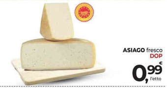 Supermercati Dok ASIAGO fresco DOP offerta