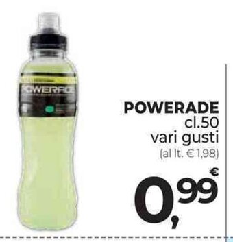 Supermercati Dok POWERADE cl.50 vari gusti offerta