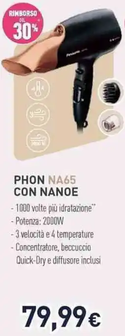 Unieuro Panasonic PHON NA65 CON NANOE offerta