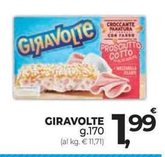 Supermercati Dok GIRAVOLTE g.170 offerta