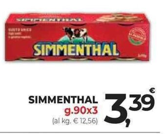 Supermercati Dok SIMMENTHAL g.90x3 offerta