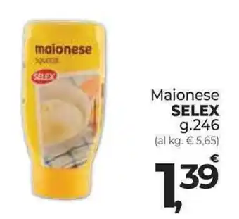 Supermercati Dok Maionese SELEX g.246 offerta