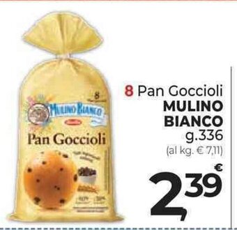 Supermercati Dok 8 Pan Goccioli MULINO BIANCO g.336 offerta