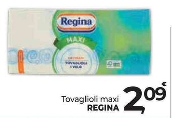 Supermercati Dok Tovaglioli maxi REGINA offerta
