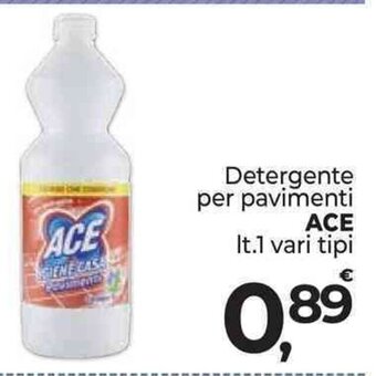 Supermercati Dok Detergente per pavimenti ACE It.1 vari tipi offerta