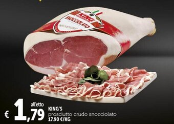 KING'S prosciutto crudo snocciolato