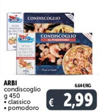 ARBI condiscoglio g 450