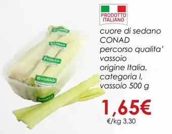 Conad cuore di sedano CONAD 500 g offerta