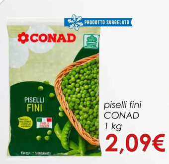 Conad piselli fini CONAD 1 kg offerta