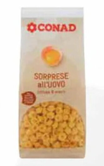 Conad pastina all'uovo CONAD vari formati, 250 g offerta