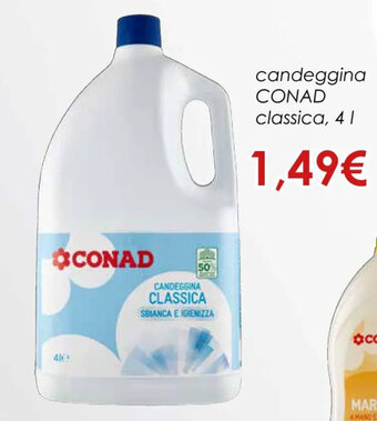 Conad candeggina CONAD classica, 4 l offerta