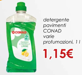 Conad detergente pavimenti CONAD varie profumazioni, 1 l offerta