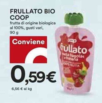 Coop FRULLATO BIO COOP 90 g offerta
