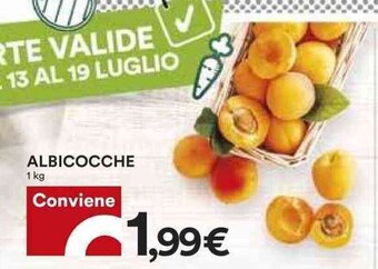Coop ALBICOCCHE 1 kg offerta