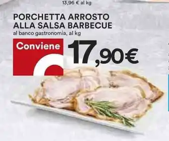 Coop PORCHETTA ARROSTO ALLA SALSA BARBECUE offerta