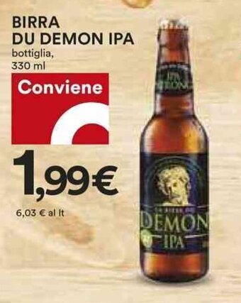 Coop BIRRA DU DEMON IPA bottiglia, 330 ml offerta