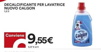 Coop DECALCIFICANTE PER LAVATRICE NUOVO CALGON 1, 5 lt. offerta