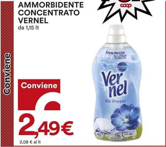 Coop AMMORBIDENTE CONCENTRATO VERNEL 1,15 lt. offerta