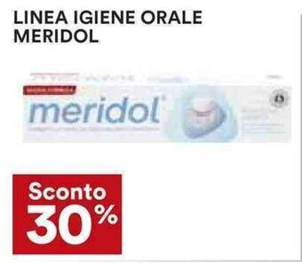 Coop LINEA IGIENE ORALE MERIDOL offerta