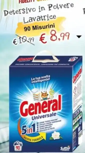 Detersivo in Polvere Lavatrice 90 Misurini