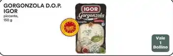 Coop GORGONZOLA D.O.P. IGOR 150 g offerta