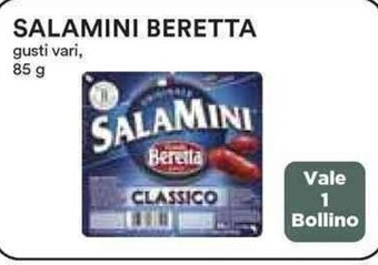 Coop SALAMINI BERETTA gusti vari, 85 g offerta