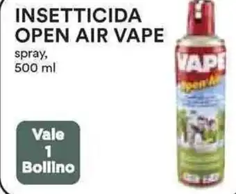 Coop INSETTICIDA ELETTROEMANATORE OPEN AIR VAPE 500 ml offerta