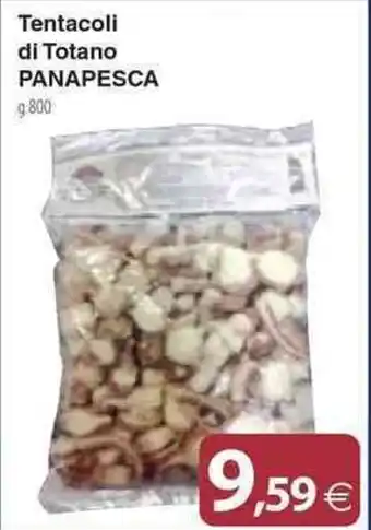 Docks Cash&Carry Tentacoli di Totano PANAPESCA 800 g offerta