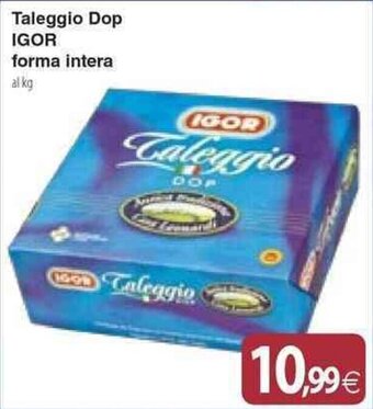 Docks Cash&Carry Taleggio Dop IGOR forma intera offerta