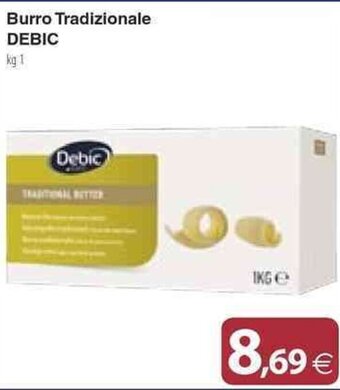 Docks Cash&Carry Burro Tradizionale DEBIC kg 1 offerta