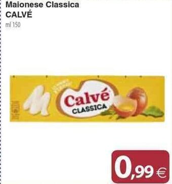 Docks Cash&Carry Maionese Classica CALVÉ ml 150 offerta