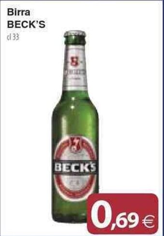 Docks Cash&Carry Birra BECK'S cl 33 offerta