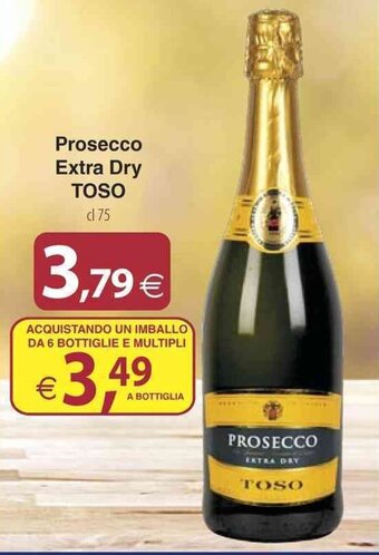 Prosecco Extra Dry TOSO cl 75