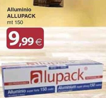 Docks Cash&Carry Alluminio ALLUPACK mt 150 offerta