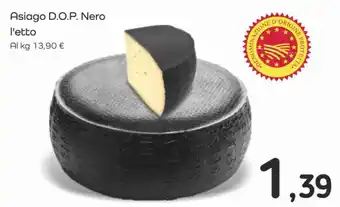 Famila Superstore Asiago D.O.P. Nero offerta