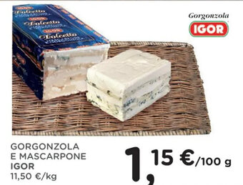 Poli GORGONZOLA E MASCARPONE IGOR offerta