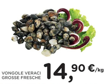 VONGOLE VERACI GROSSE FRESCHE