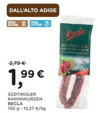 Poli SÜDTIROLER KAMINWURZEN RECLA 150 g offerta