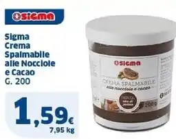Sigma crema spalmabile alle nocciole e cacao